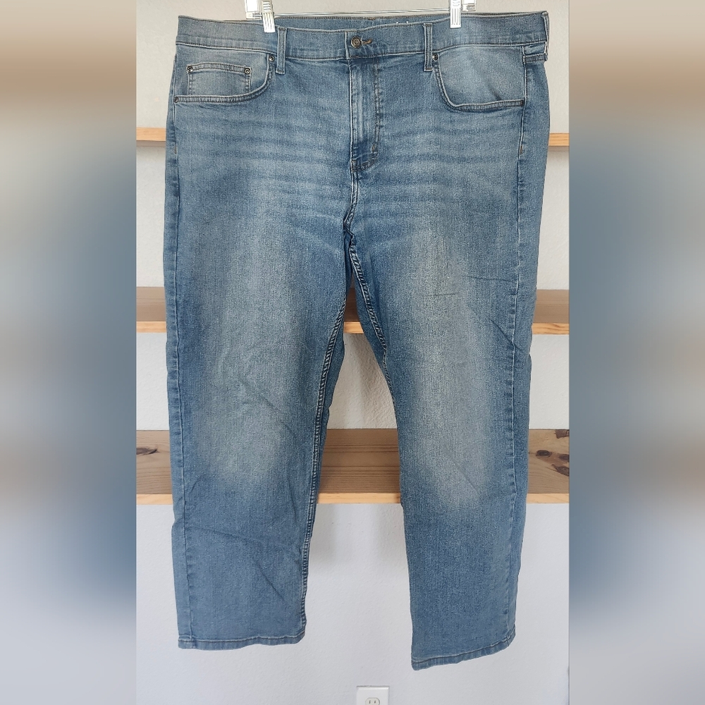 42×32 George Relaxed Fit Light Blue Men's Jeans